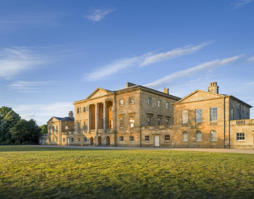 Basildon Park in the afternoon sunshine.