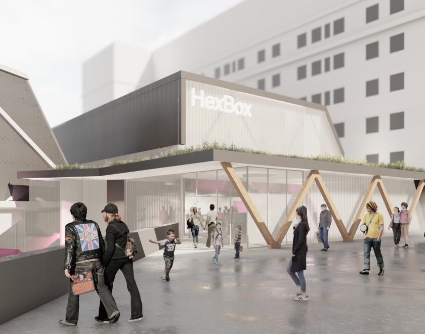 Council Successful in Bid to Revitalise Hexagon and Central Library