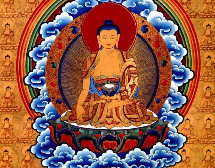 Painting of Shakyamuni Buddha Thangka