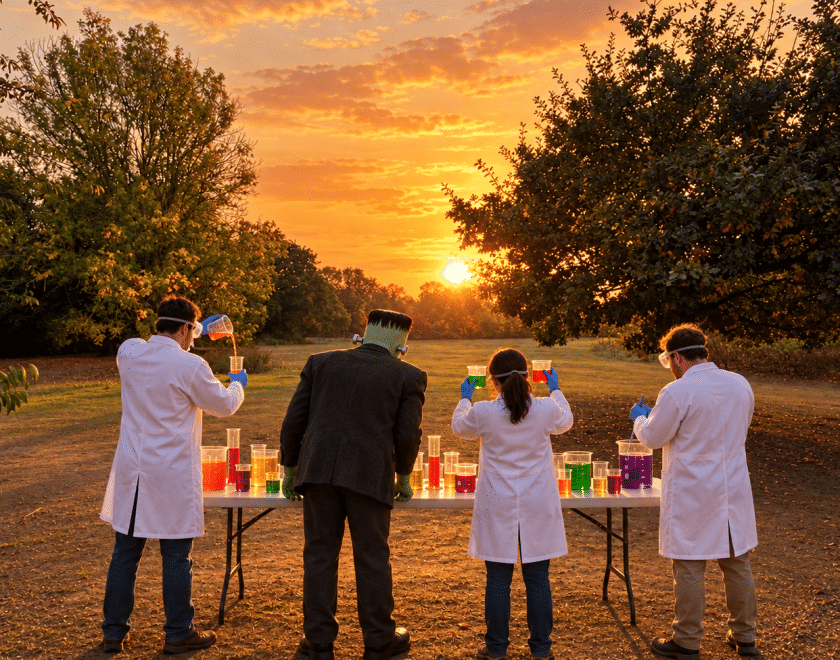 image of potion making in dinton 