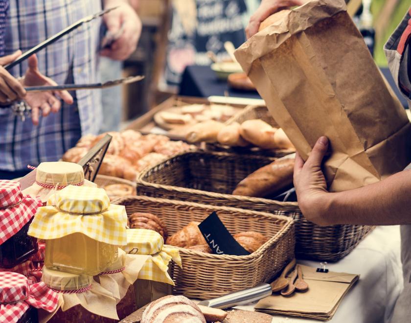 Artisan food market
