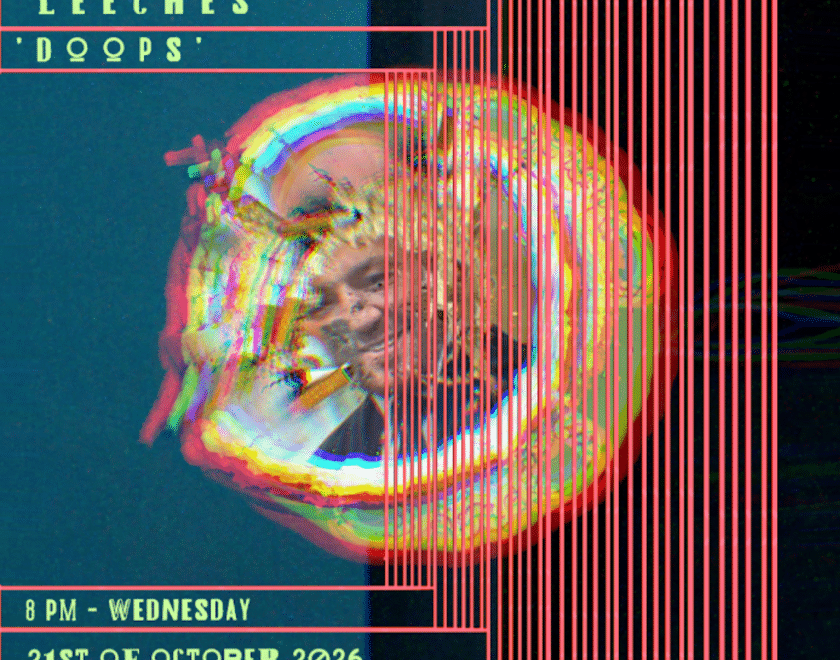 Image of the artist. Date and time of event. Free entry, 18+