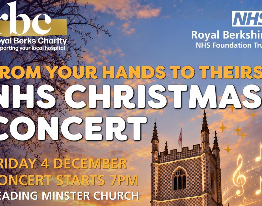 Event poster with artwork of Reading Minster
