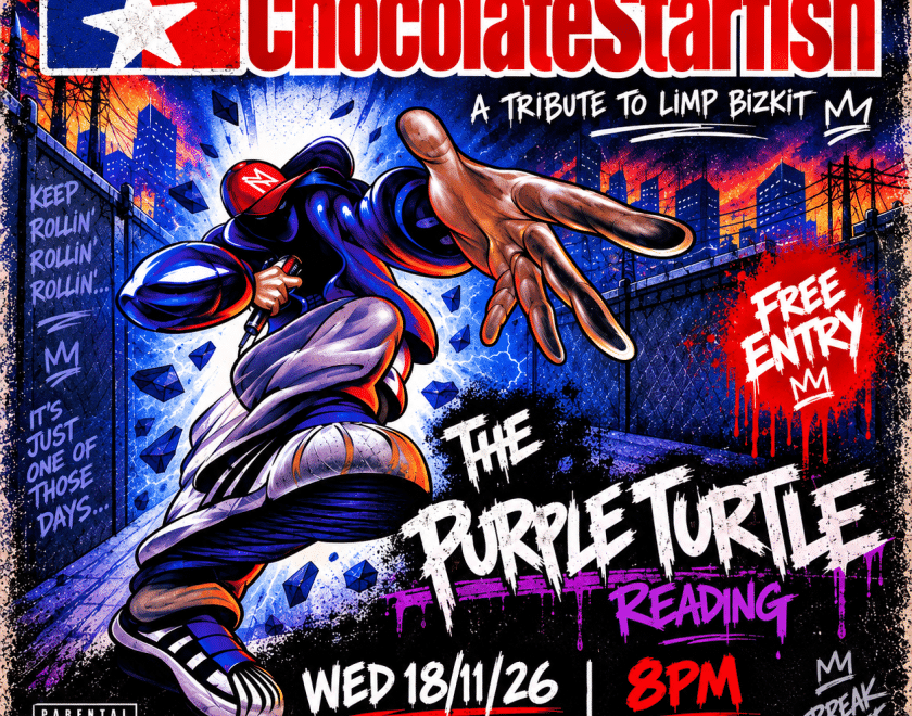 LIMP BIZKIT Tribute CHOCOLATE STARFISHG  Bringing you the Best Of Limp BizkitWith Millenium Pop/Punk/EMO Covers #chocolatestarfish #limpbizkit #purpleturtlerocks #purpelturtlereading #gotoagigthismonth